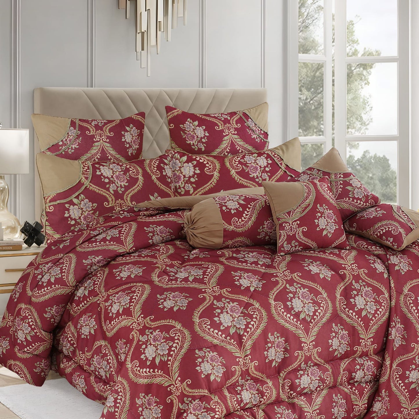 FEMORA COMFORTER SET - 14 PCS