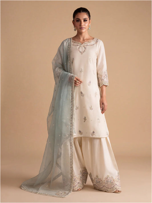 Zirwah - 3 Piece Stitched Dress
