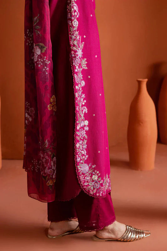 Aneeza - 3 Piece Stitched Dress