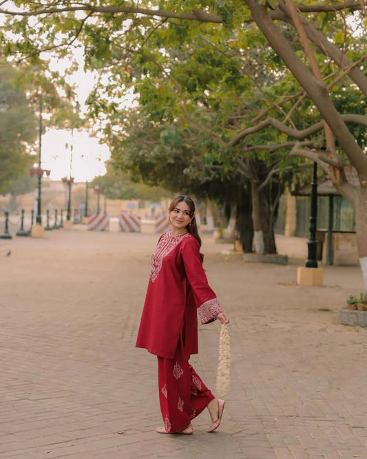 Meera - 2 Piece Stitched Dress