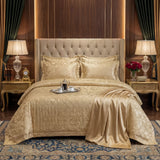 MILITARY/SKIN VELVET BEDSHEET SET - 5 PCS