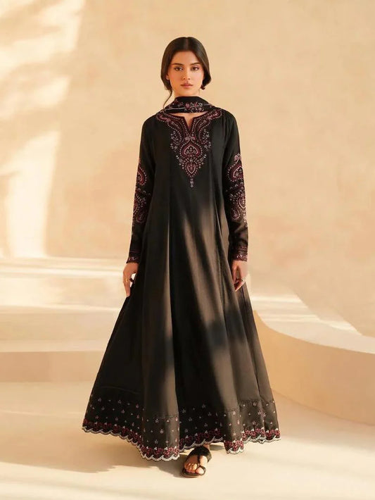 Tehzeeb - 3 Piece Stitched Dress