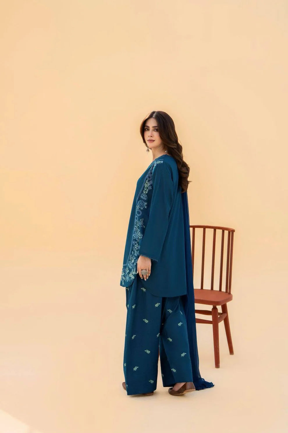 Samra - 3 Piece Stitched Dress