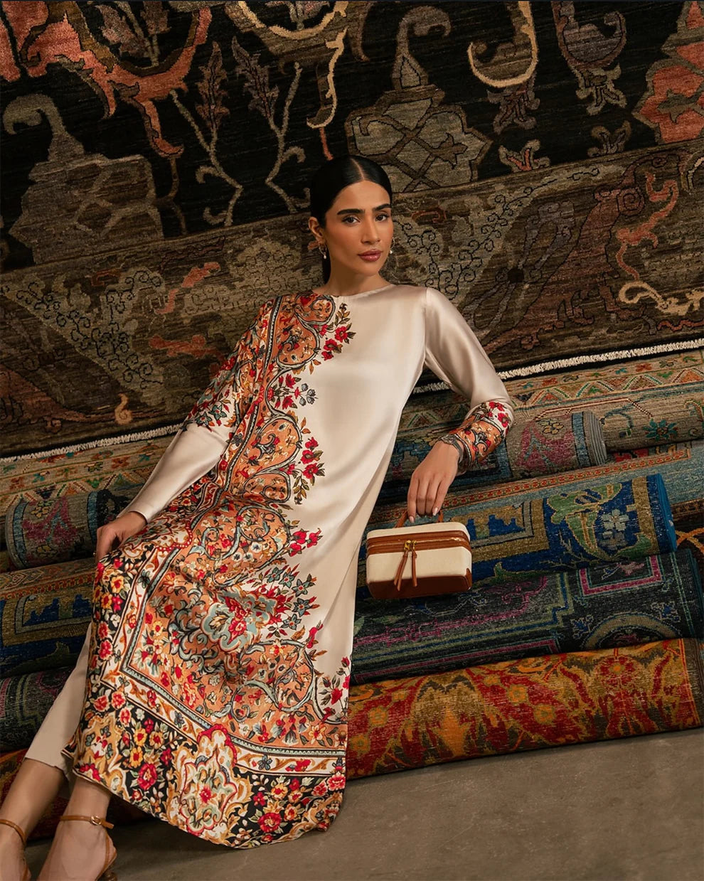 Haya - 2 Piece Stitched Dress