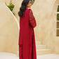 Gulaal 3PC Maroon