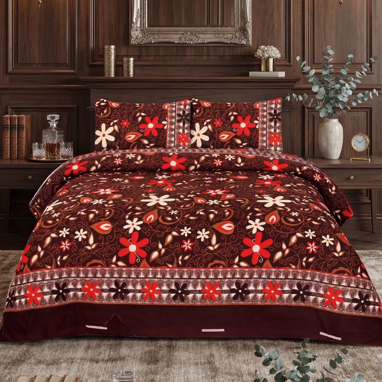 TAWNY BEDSHEET SET - 3 PCS (PREMIUM)