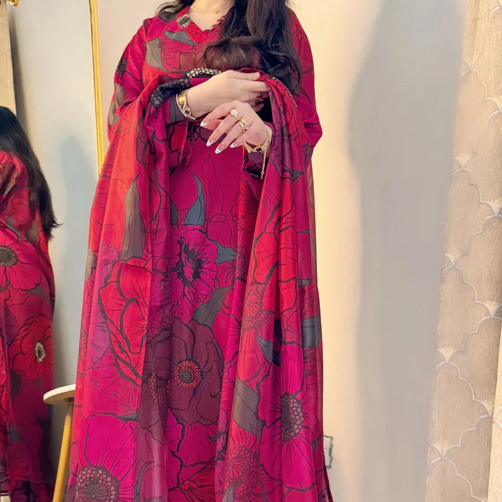 Laleen - 3 Piece Stitched Dress