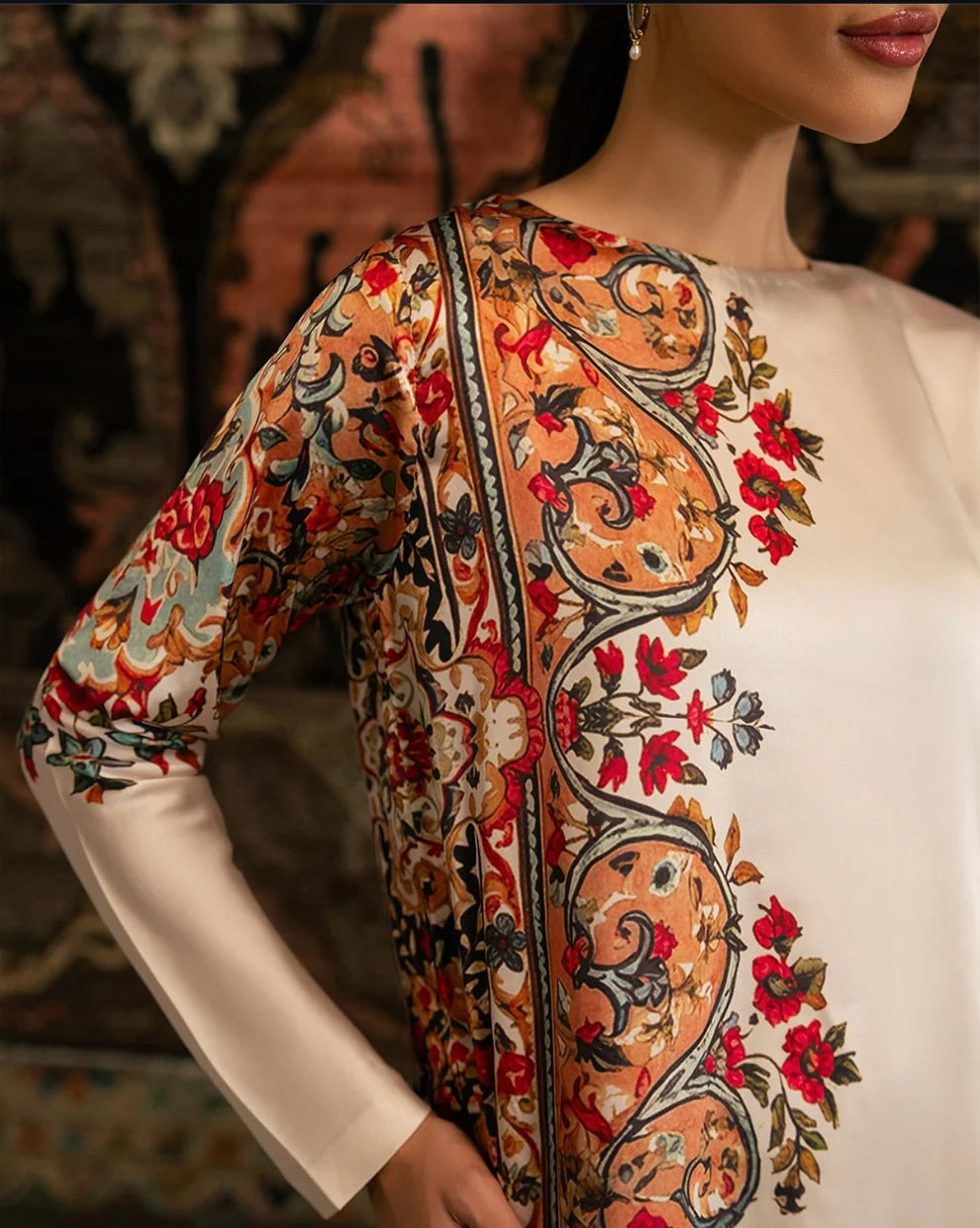 Haya - 2 Piece Stitched Dress