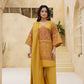 Gulaal - Lemon - 3 Piece Stitched Dress