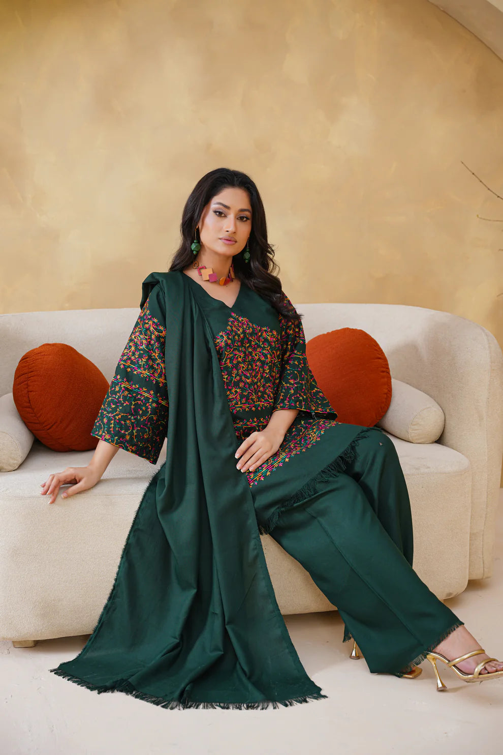 Gulaal - 3 Piece Stitched Dress
