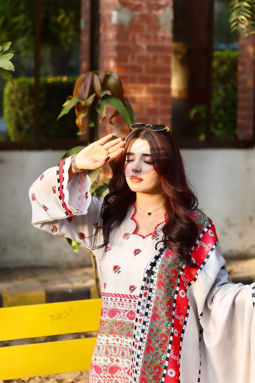 Resham - 3 Piece Stitched Dress