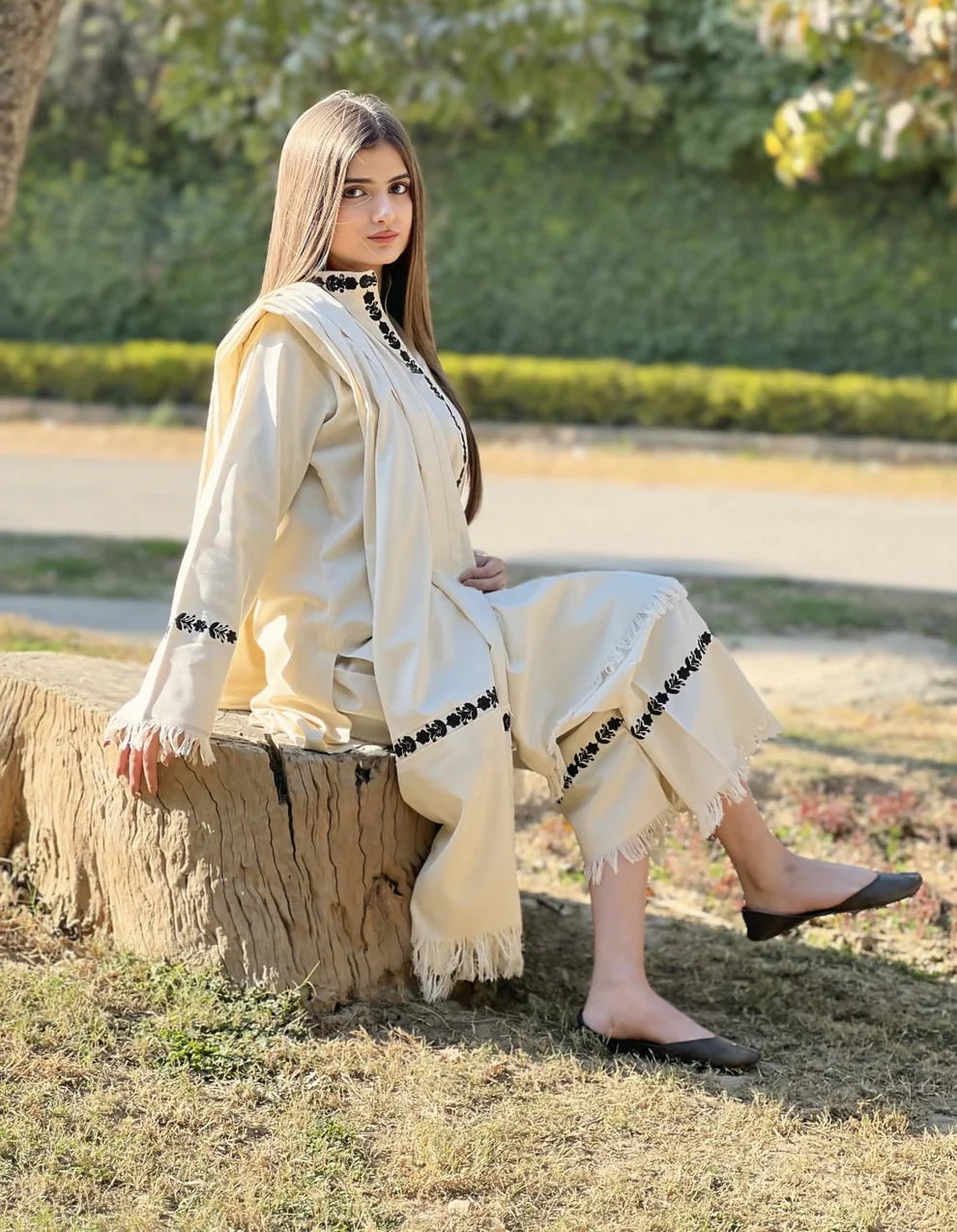 Aive - 3 Piece Stitched Dress