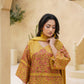 Gulaal - Lemon - 3 Piece Stitched Dress