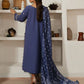 Wania - 3 Piece Stitched Dress