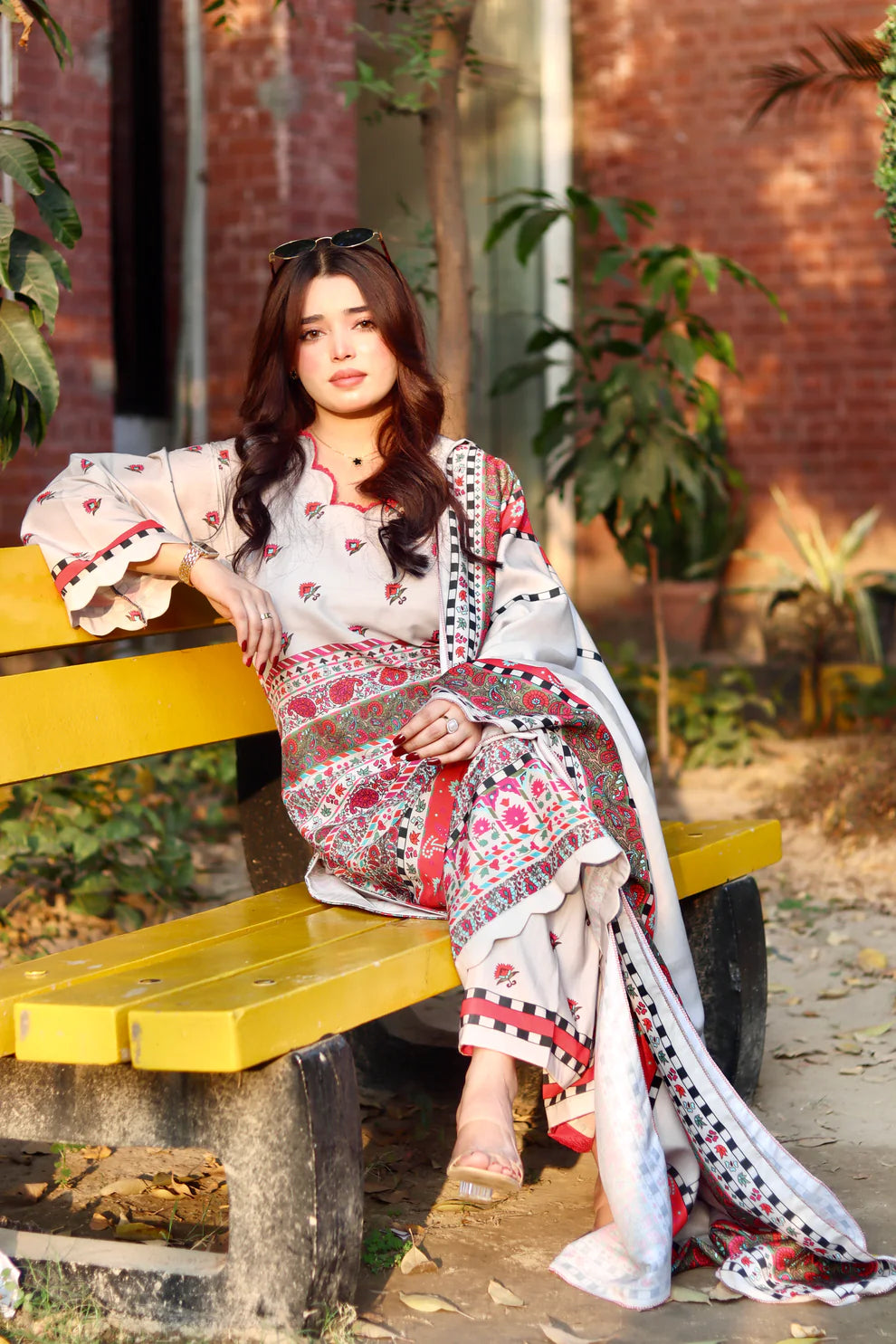 Resham - 3 Piece Stitched Dress