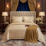 MILITARY/L.SKIN VELVET BEDSHEET SET - 5 PCS